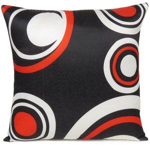 Oussum Circle Digital Print Cushion Pillow Cover Home Decorative Pillow Case